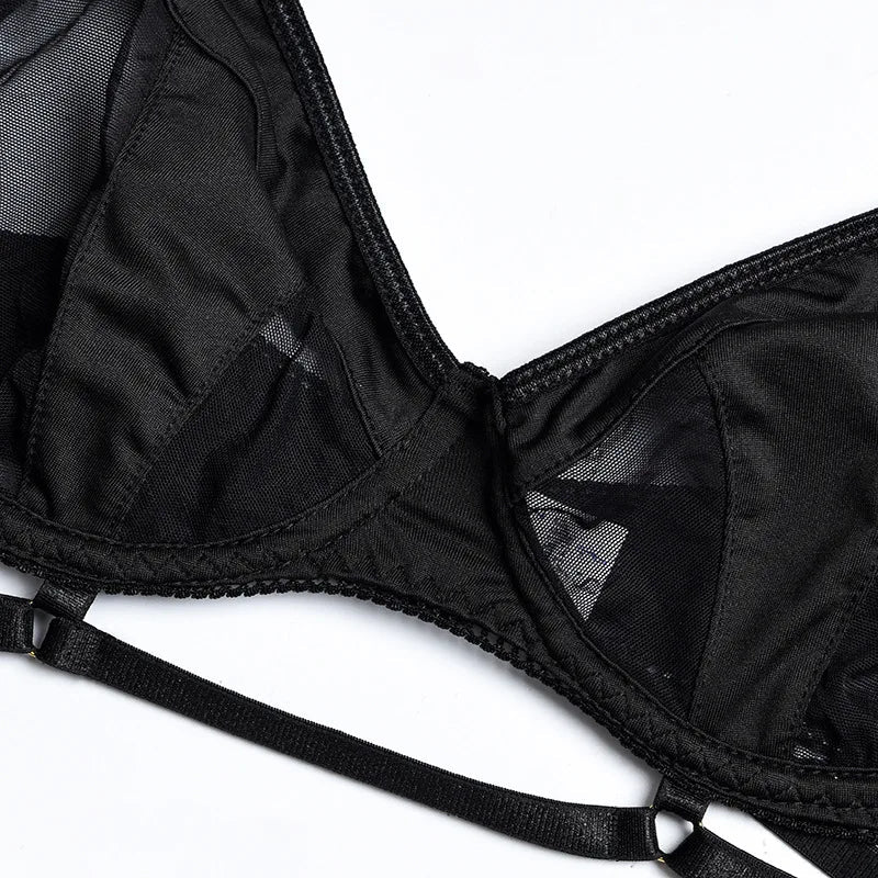 Adriana™ | 3-teiliges Dessous-Set – Französische Spitze für Ihre Weiblichkeit