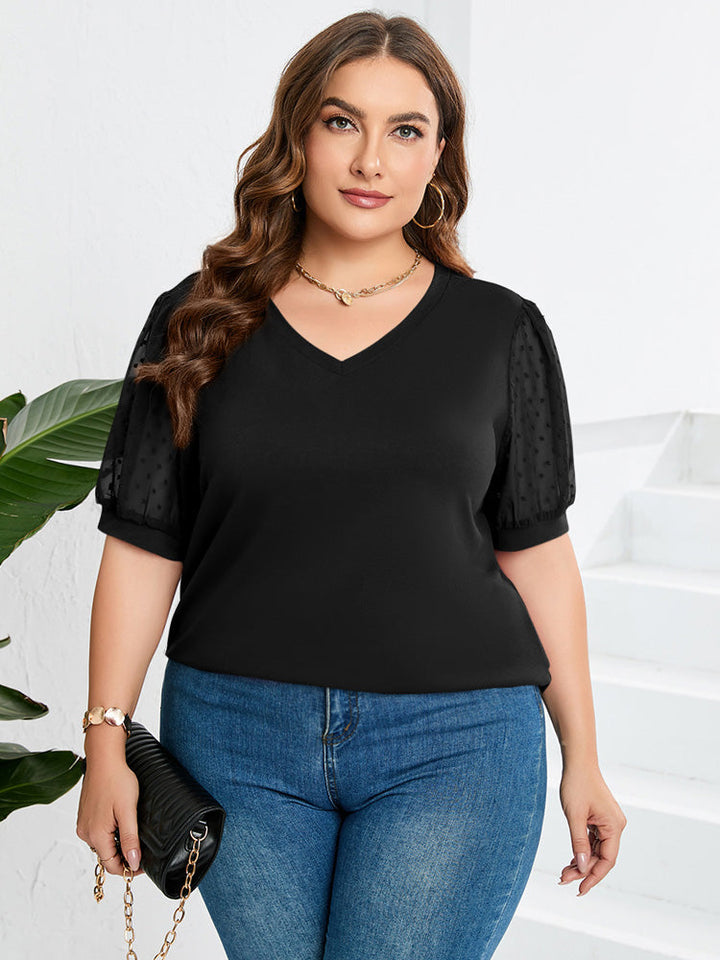 Véronique™ | Elegante Bluse mit Puffärmeln – Für einen raffinierten und femininen Look