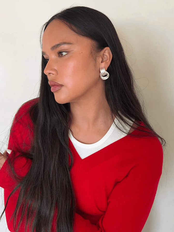 Connie | Knoten-Ohrringe