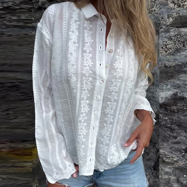 Noemie™ | Atmungsaktives Baumwoll-Poloshirt – Für Komfort und zeitlose Eleganz