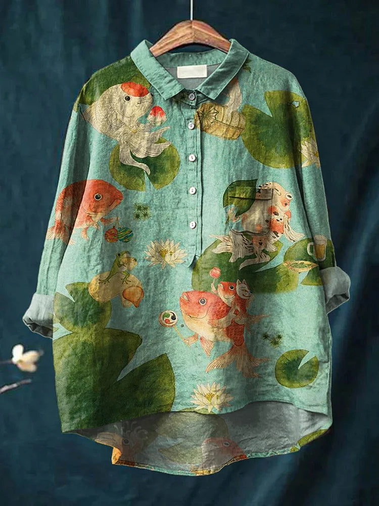 Chloe™ – Stylishes Hunde-Shirt mit Kunst-Print
