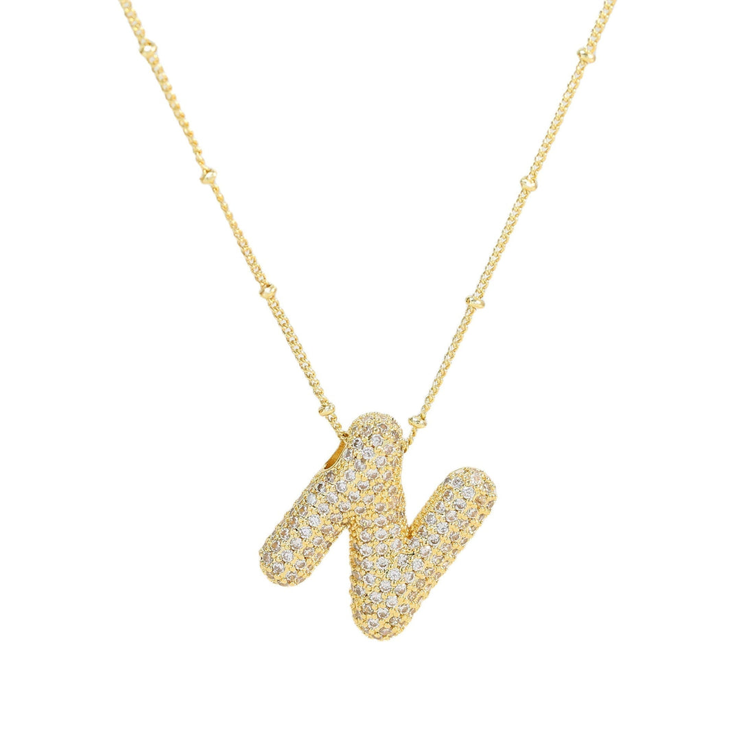 Savannah | Diamond Bubble Letter Halskette