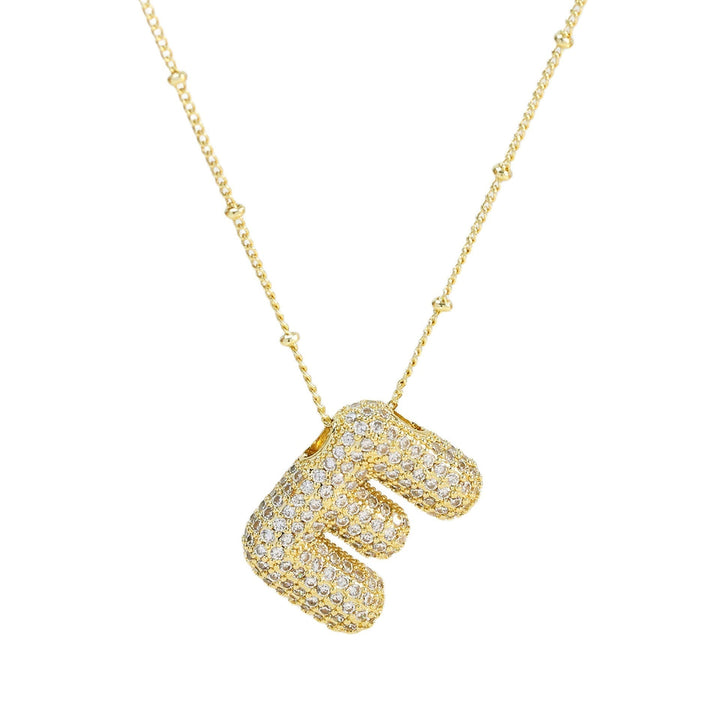 Savannah | Diamond Bubble Letter Halskette