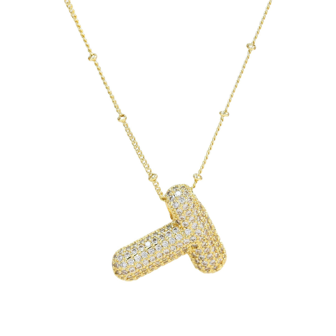 Savannah | Diamond Bubble Letter Halskette