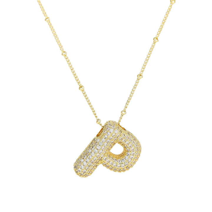 Savannah | Diamond Bubble Letter Halskette