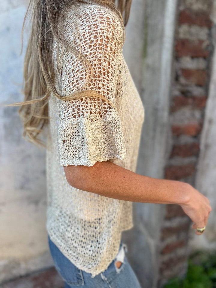 Francine™ | Elegantes, Strukturiertes Oberteil – Für zeitlose Eleganz und Stil