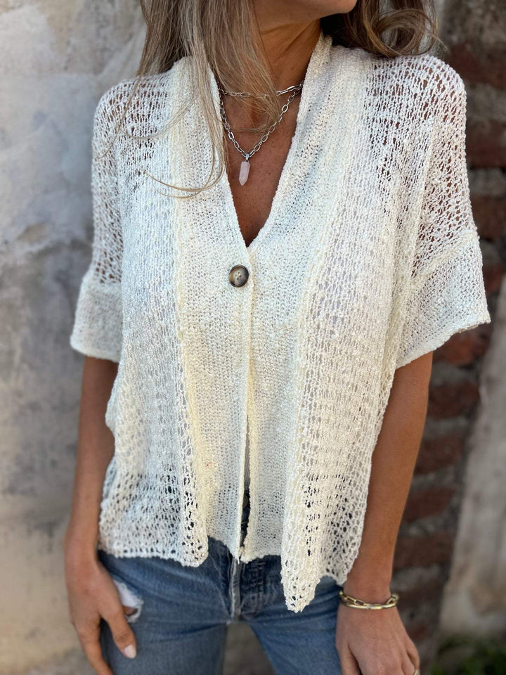 Francine™ | Elegantes, Strukturiertes Oberteil – Für zeitlose Eleganz und Stil
