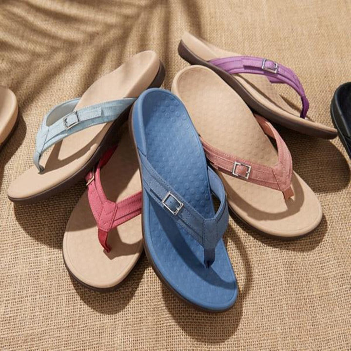 OrthoEase™ | Orthopädische Sommersandalen (50% Rabatt)