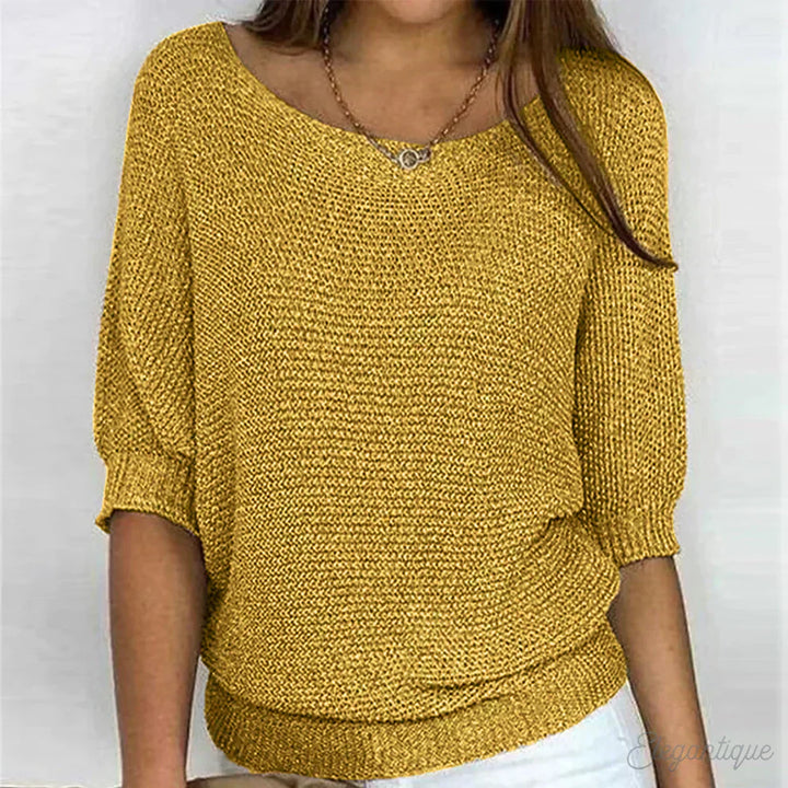Fleur™ | Lässiges Strickoberteil – Für stilvolle Leichtigkeit und Komfort